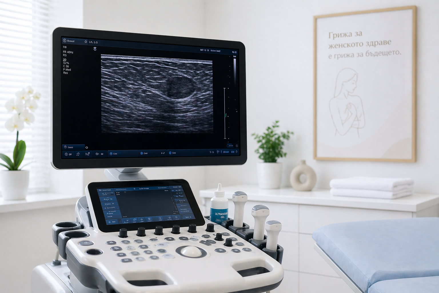 Ехография на млечни жлези в SonoCare Благоевград